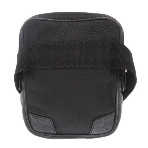 Gucci Guccissima Black CANVAS, LEATHER shoulder - Picture 2 of 10